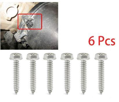 K&L Supply Self Tapping Screws 6x35 (6pk) Polaris, Oem Spec Replacement