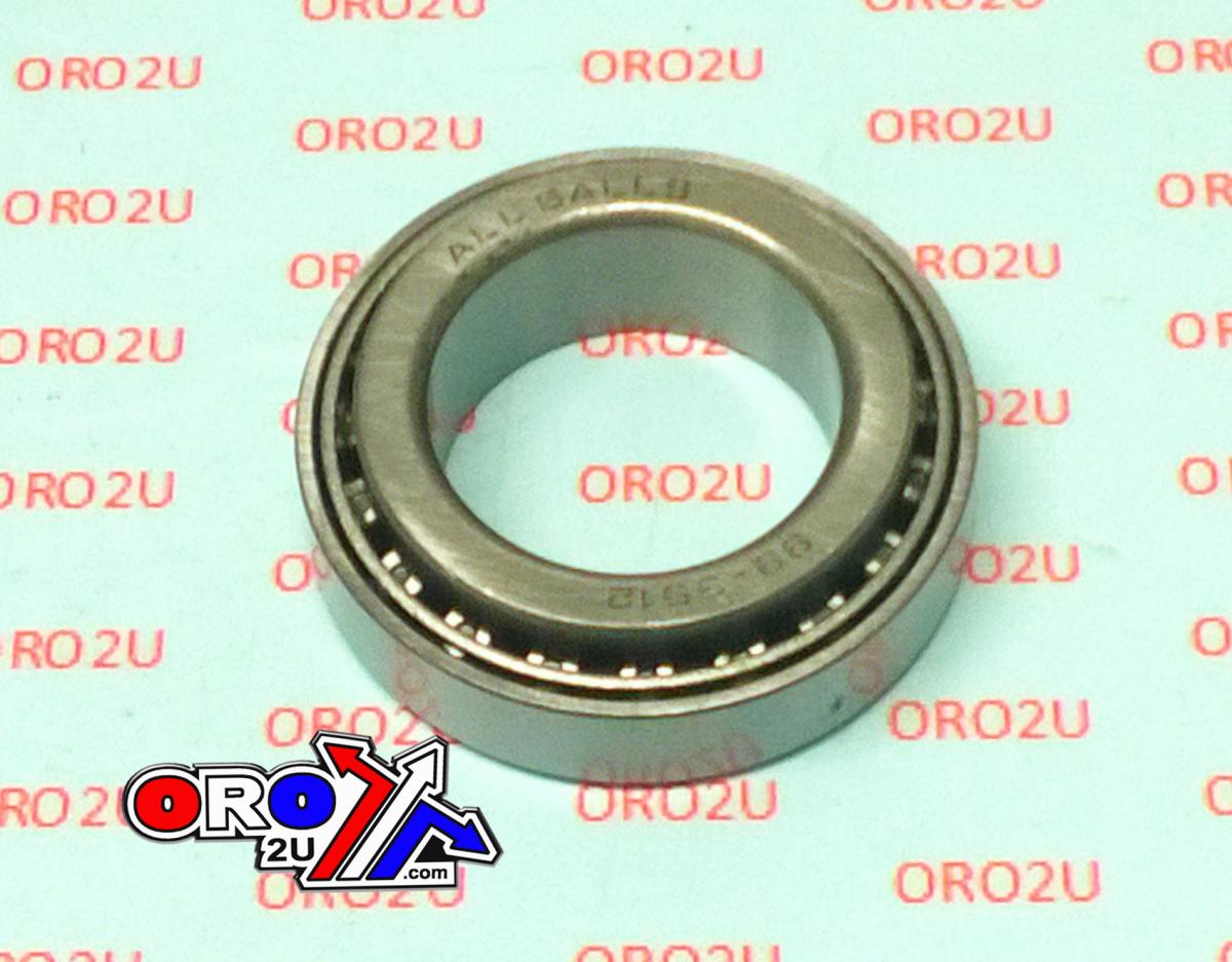 All Balls Racing Bearing Taper 30x50x14.2 Open, Allballs 99-3512, Steering