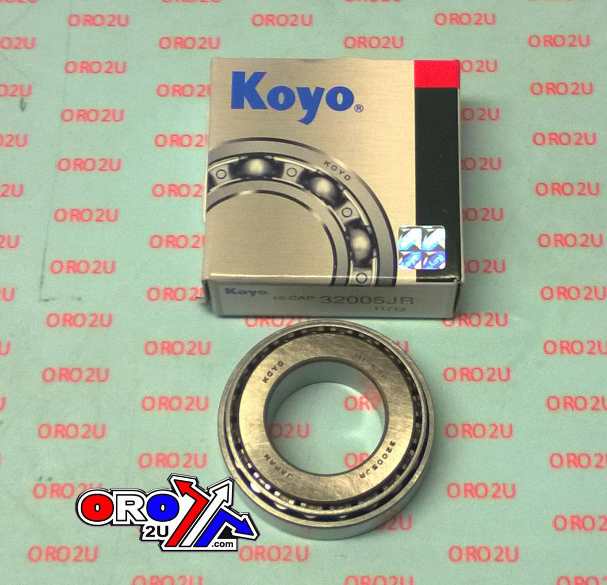 Koyo Bearings Bearing Taper 25x47x15 Koyo, Hi-cap32005jr, 93332-00001, BEA106, 99-3518