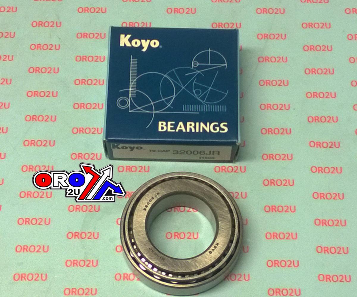 Koyo Bearings Bearing Taper 30x55x17 Koyo, BEA105 93332-000a6 Open, Allballs 99-3519-1, 32006jr