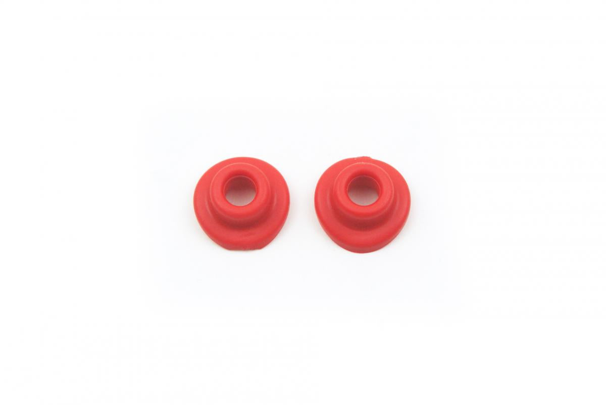 FIR Tyre Air Valve Seal Set/2 Red