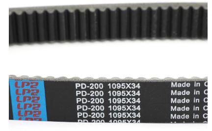 Dirt Racing Drive Belt Hd Polaris, Ranger Crew 1000 2015-2018 3211175 3211193, M510-a200-black