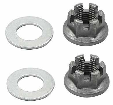 FIR Rear Axle Hub Castle Nut Washer Yamaha, 90201-14226-00 90171-14037-00