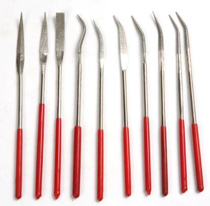 Dirt Racing Porting File Diamond Set 10pcs