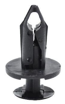 FIR PACK-10 M8 PLASTIC CENTER PUSH FENDER CLIPS RIVETS, 8mm x 20mm x 20mm