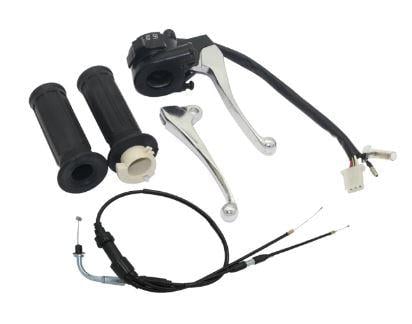 FIR Throttle Grips Cable & Levers Kit Yamaha PW50 Pee Wee