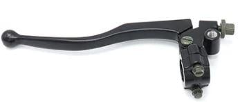 FIR Clutch Lever Black Long with Mirror Mounting M10