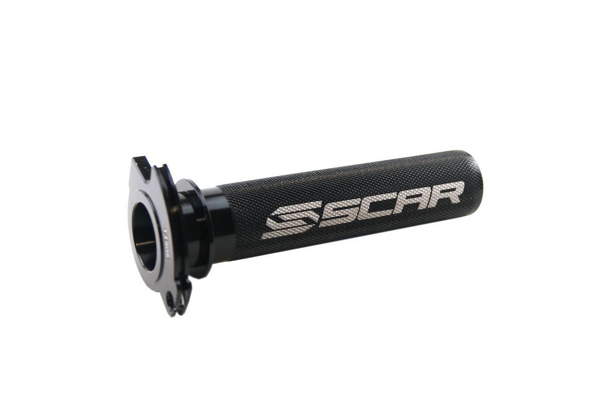 Scar Racing Throttle Tube / Bearing SX/TC 50/65, Scar Racing TT505 Black, Aluminium Cnc Billet 2-stroke