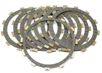 Dirt Racing Clutch Friction Plate Set/8 [ck2364] 5ta-16321-00-00 5jg-16321-00-00, Yamaha YFZ450 2006-2004, YFZ450 2007-2009, YFZ450 R 2009-2010, YFM700 R Raptor 2006-2009, At-03657c