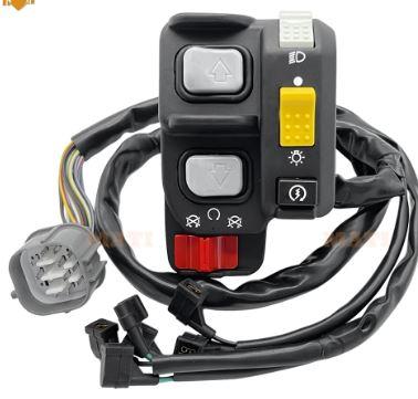 Dirt Racing Light Switch Lh Honda Honda TRX500 Fourtrax Foreman 500 TRX500FE Trx500fpe, 35140-hr0-f01 35140-hr0-f03