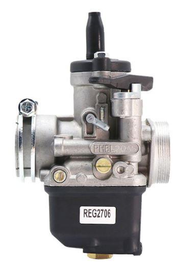 Dirt Racing Carburetor Assembly Dellorto Phbl 20as Racing 2t, Bore 20mm Carburetor Phbl 20as 2t(a) R2706