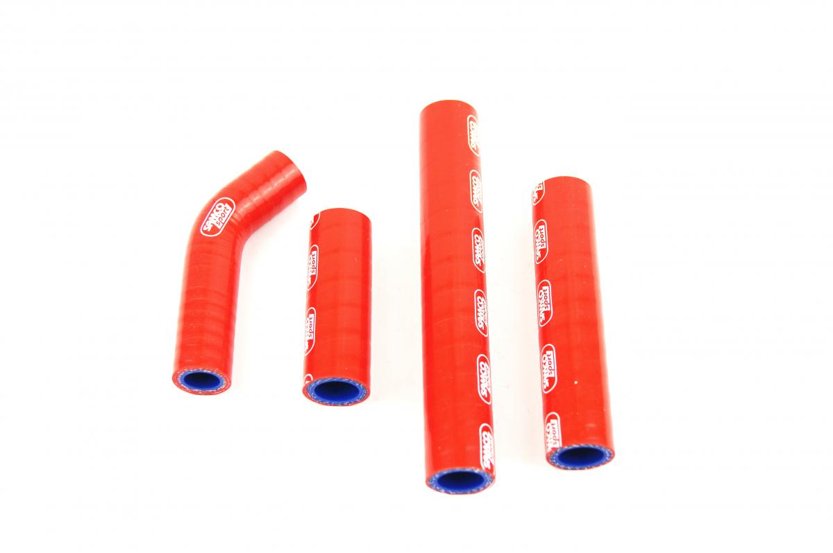 Samco Sport Coolant Hose 4 Piece Kit Red 91-01 Gas Gas 321 Txt Oem Design Samco Sport Gas-4-rd