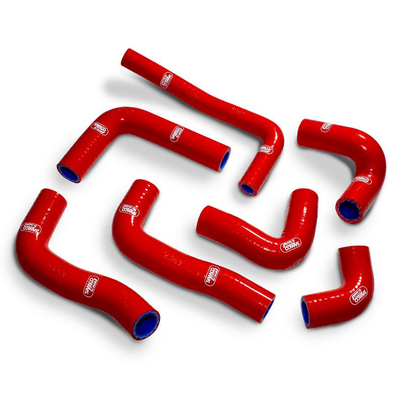 Samco Sport Coolant Hose 7 Piece Kit Red 14-17 Beta 350 390 430 480 500 Rr Rs Oem Design Samco Bet-9-rd