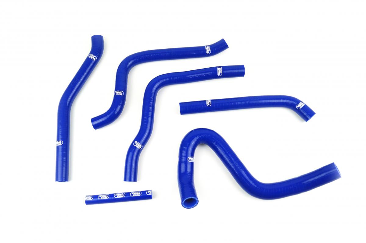 Samco Sport Coolant Hose 6 Piece Kit Blue 92-93 Kawasaki 250 KX Samco Sport Kaw-75-bu