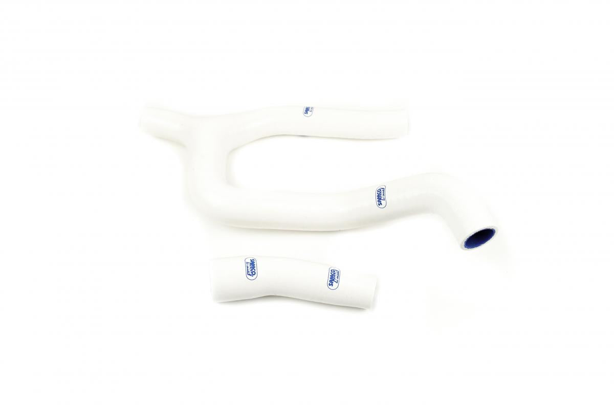 Samco Sport Coolant Hose 2 Piece Kit White Gas Husq KTM 250 350 'y' Race Design Samco KTM-106-wh