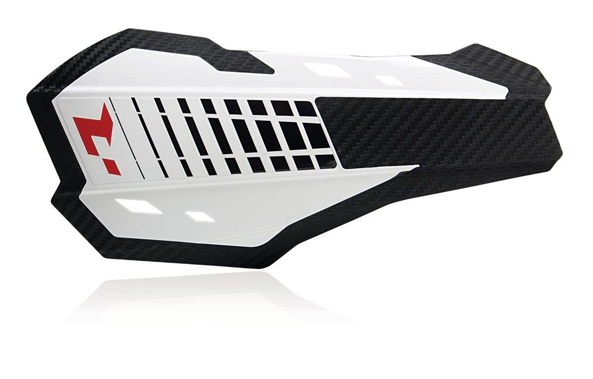 Rtech Plastics Hp2 Handguard with Fitting Kit White, Rtech R-kitpmhp2bn0