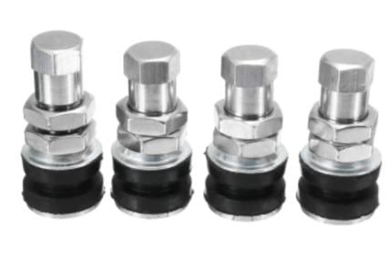 FIR Tubeless Bolt on Tyre Valve 10mm X 33mm 0.327 TR161 819 (pack of 4)
