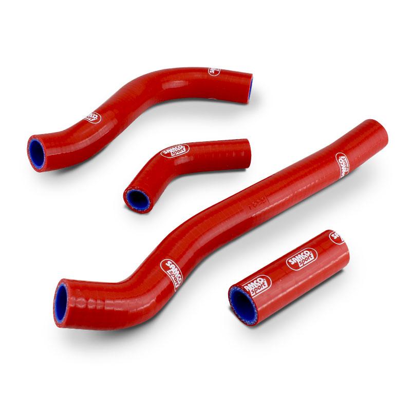 Samco Sport Coolant Hose 4 Piece Kit Red 22-26 Honda 250 CRF R Rx Samco Sport Hon-126-rd