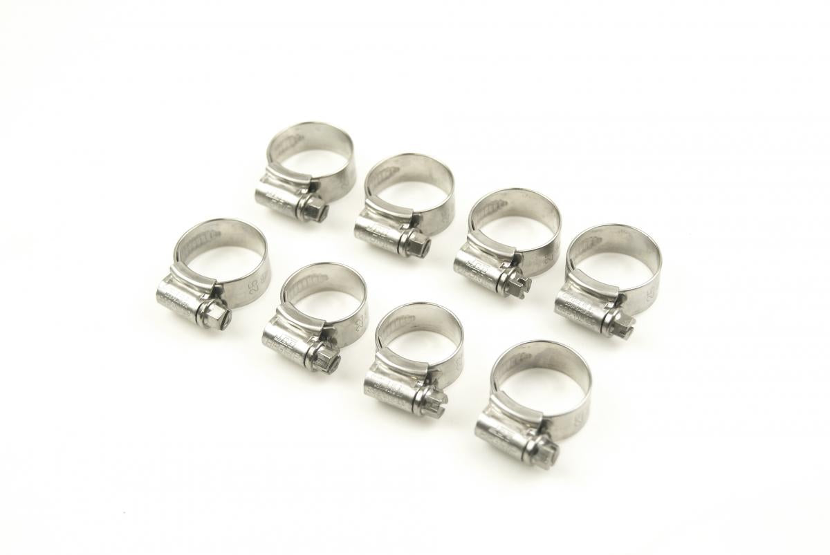 Samco Sport Coolant Hose Stainless Kale Clamp Kit 22-26 Honda 250 Samco Sport Ckhon-126