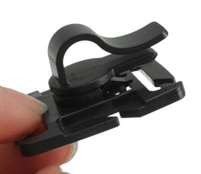 Dirt Racing Drinking Tube Rotatable Clip 2pcs, Molle Hydration Hose Clamp