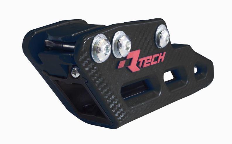 Rtech Plastics Monoblock R2.0 Worx Chain Guide, R-crutm0nr0021, Tm, Black Wear Pad