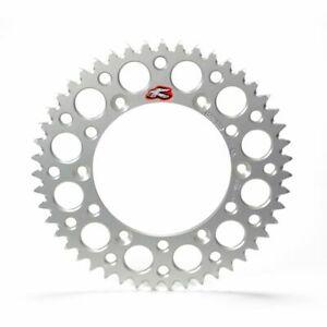 Renthal Rear Sprocket Alloy Renthal Silver, Ultralite 441u-428-50gpsi, 441u-428-50gpsi