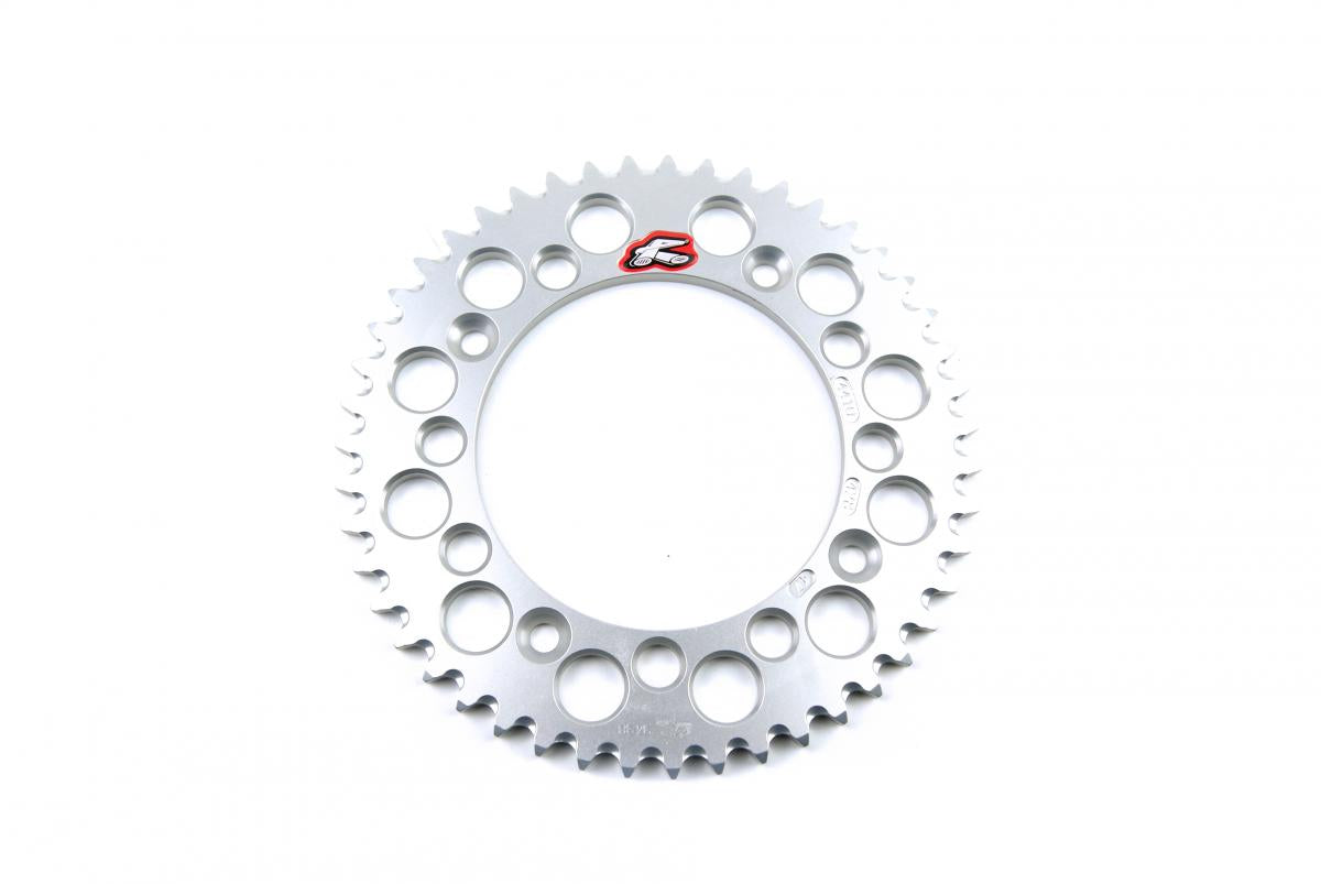 Renthal Rear Sprocket Alloy Renthal Silver, Ultralite 441u-428-47gpsi, 441u-428-47gpsi