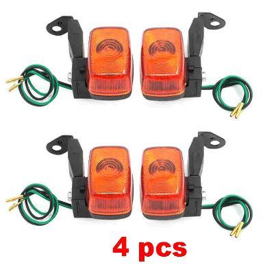 Dirt Racing Front & Rear Indicators Turn Signal Lights Yamaha Kawasaki Honda XT225 Ttr KLX XR250