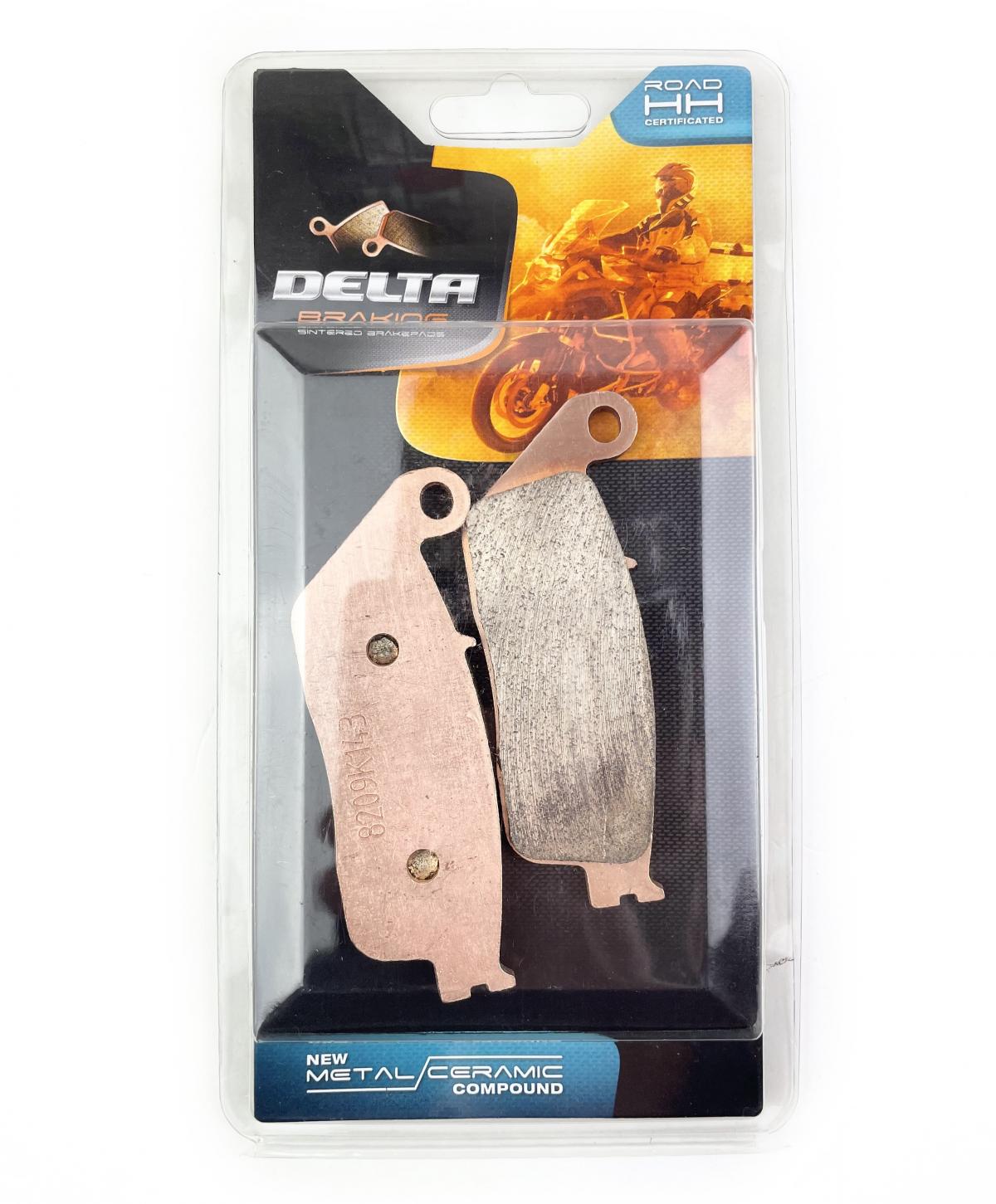 Delta Brake Pads Sintered Metal N4, Delta Braking Rd-n4 High Friction, Db2079.rd-er, Bp143x00f