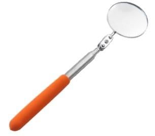 FIR Telescopic Engine Inspection Mirror, 2 Inch Adjustable Hinge / 580mm Max