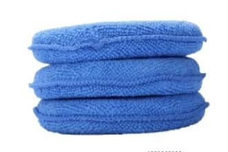 FIR Cleaning Wax Application Pads 3pcs, Microfibre Material
