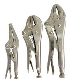 FIR Self Locking Vise Grip Pliers Set of 3