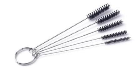 FIR 5pc Carb Nylon Brush Set (2 - 6mm), Carburetor Cleaner / Cleaning Tools