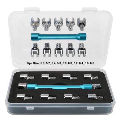 Dirt Racing Spoke Wrench Tool with 10 Ends 5mm - 6.8mm