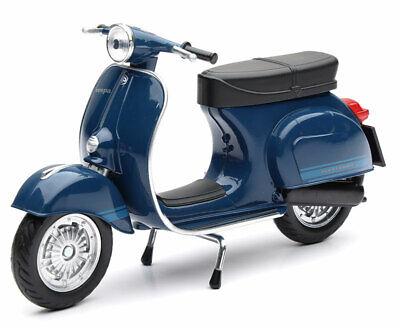 NewRay Model Die Cast Vespa 125 Primavera Et3, Metallic Blue, Scale 1:12, Newray 57853b
