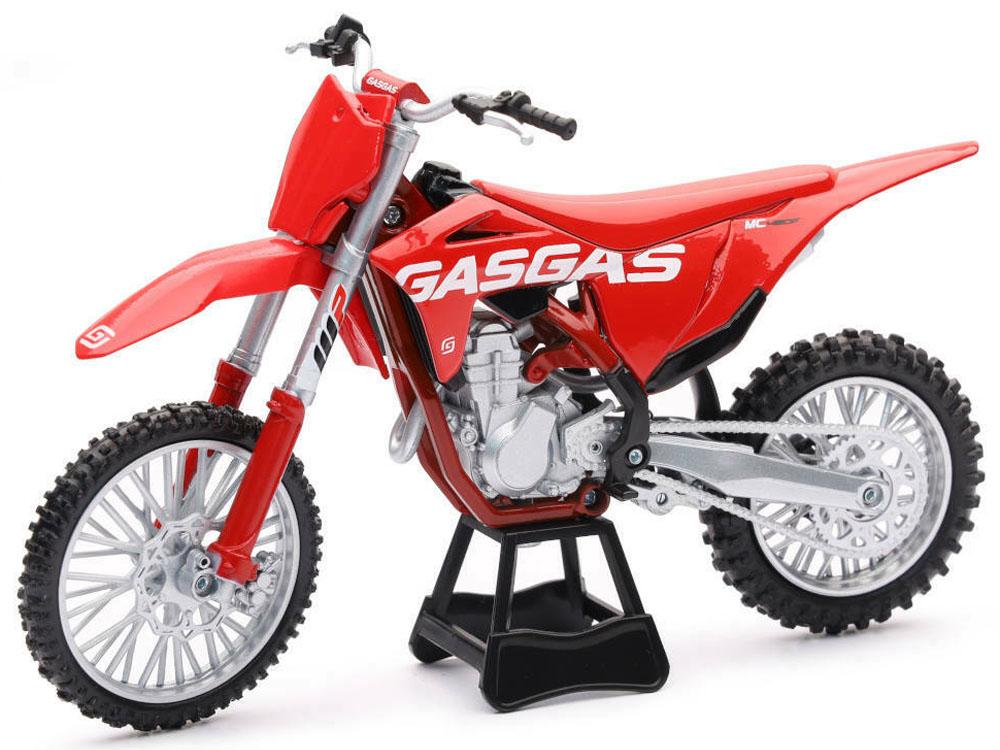 NewRay Model Die Cast Gas Gas MC 450 F, Red, Scale 1:12, Newray 58293