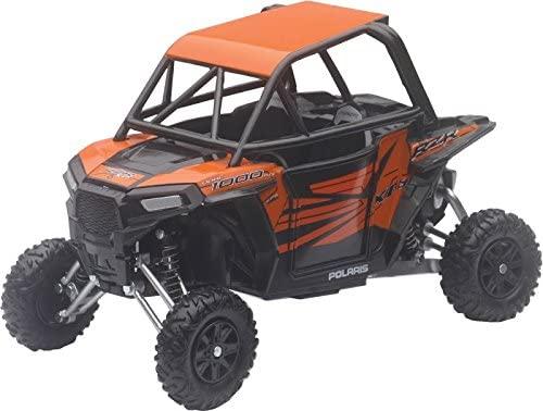 NewRay Model Die Cast Polaris RZR Xp1000, Orange & Black, Scale 1:18, Newray 57823