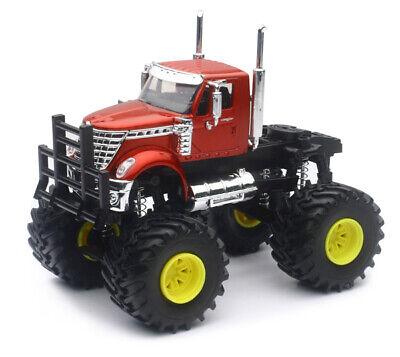 NewRay Model Die Cast International Lonestar, Truck, Red and Black, Scale 1:43, Newray 54576