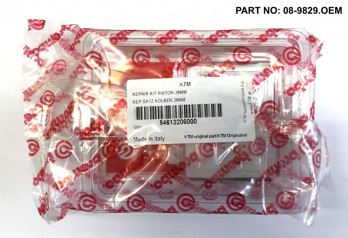 Tag-z Brembo Caliper Piston 28x28mm, Pair / Brembo KTM 27.92x28.00mm, 54613206000