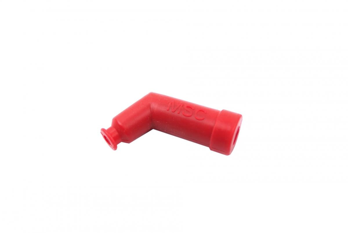FIR Spark Plug Cap Rubber Red 120° Universal Fitment