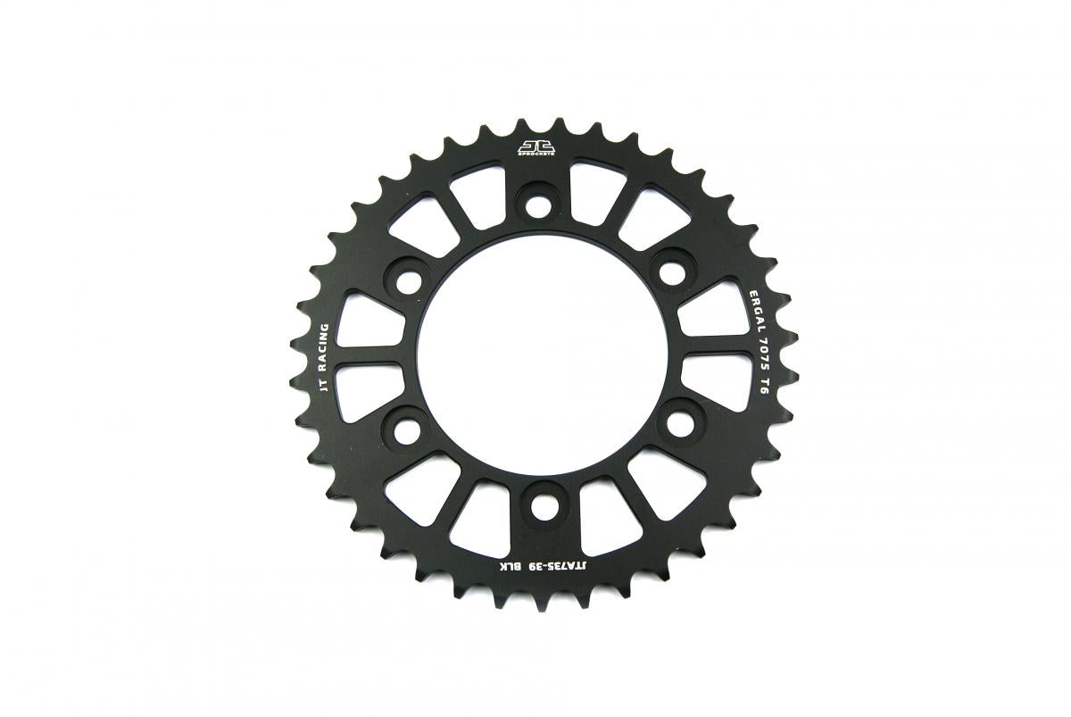 JT Rear Sprocket Alloy Black 735, JTA735.39blk