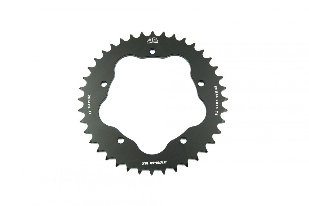 JT Rear Sprocket Alloy JTA751.40blk, Black