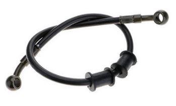 FIR Hose Kit Universal 47.20 1200mm Black Hydraulic Braided Brake Line