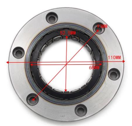 Dirt Racing One Way Starter Clutch Bearing 5lp-15590-00-00 Yamaha Yfm YFM660R Raptor 660r