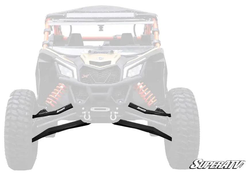 SuperATV Can-am X3rs Hc Front A-arms Boxed, Super ATV, Aa-ca-x3rs-001-bx-02, No Bushing or Ball Joint Included