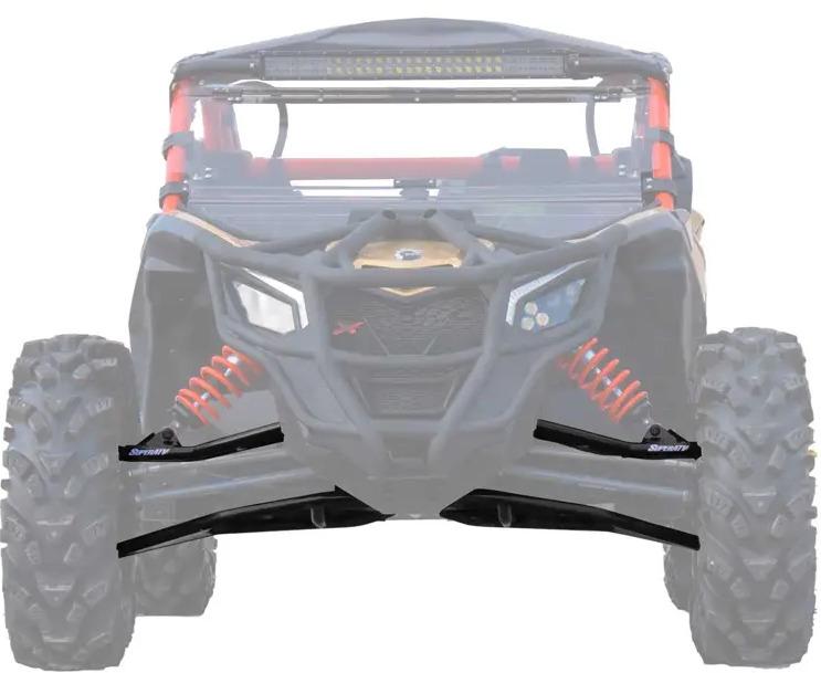 SuperATV Can-am X3rs Hc Front A-arms Tubed, Super ATV, Aa-ca-x3rs-002-hc-02, No Bushing or Ball Joint Included