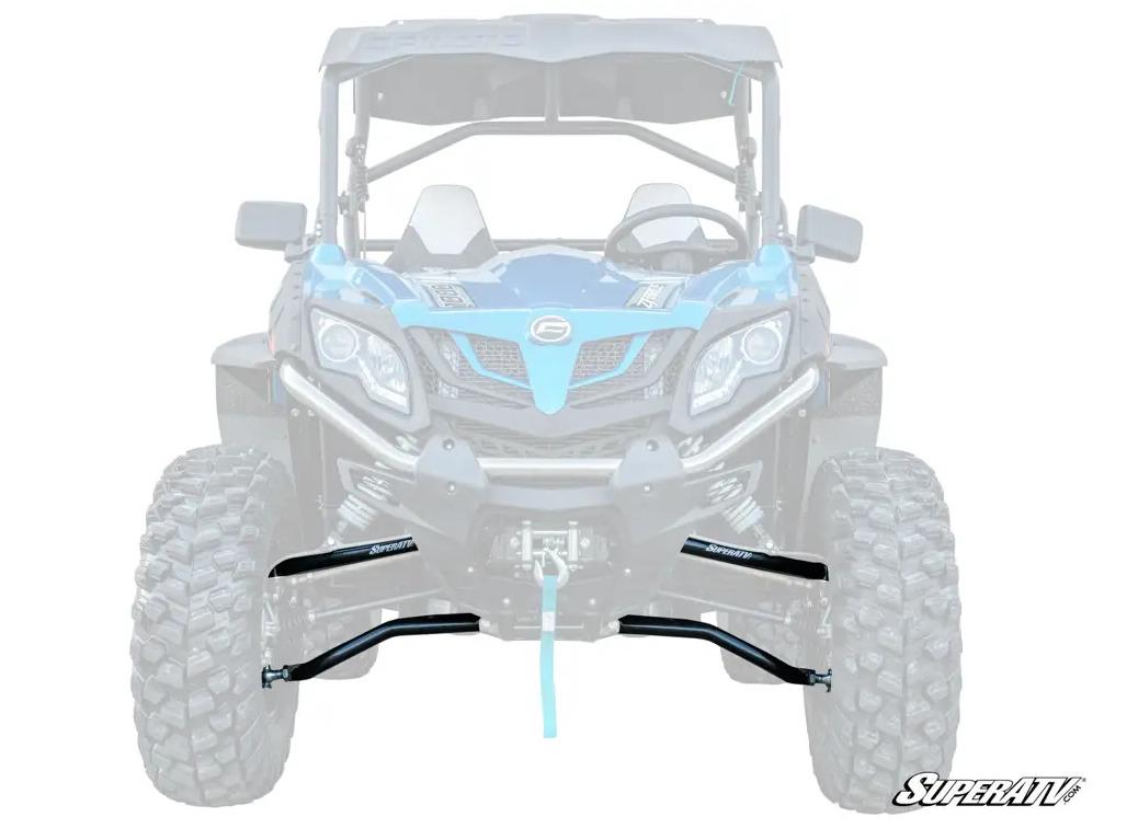 SuperATV Cf Moto Z Force 1000 Front A-arms, Super ATV, Aa-cf-zf1000-hc-02, Lower Ball Joint Included, No Bushings
