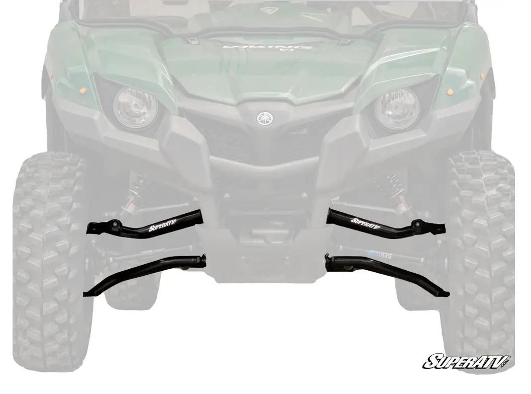 SuperATV Yamaha Vikings Hc Front A-arms, Super ATV, Aa-y-vik-1.5-hc-02, Bushings Included, No Ball Joint Included