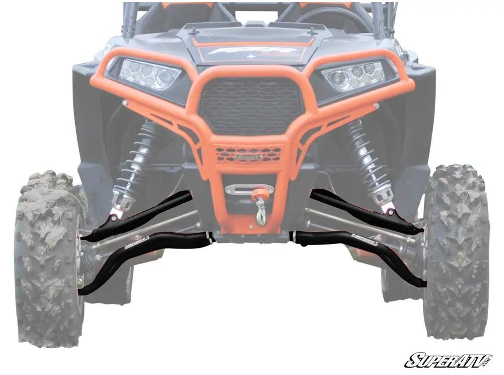 SuperATV Polaris RZR XP 1000 Hc Front A-arms, Super ATV, Aa-p-rzrxpt-hc-sbj-02, Bushings Included, No Ball Joints Included