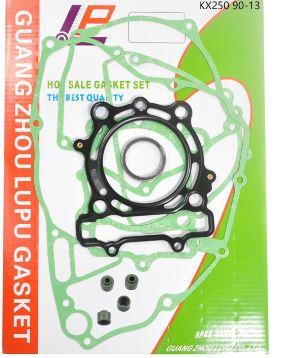 Dirt Racing Gasket Full Set 09-16 KX250F Kawasaki No Rocker Rubber Seal 11004-0738 11061-0357